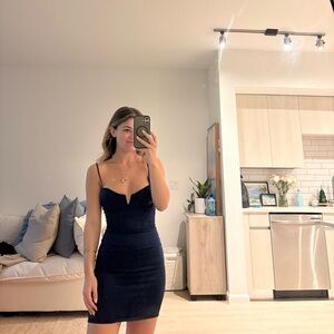 Oh Polly Blue Bodycon Dress